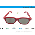 Young people Linear Polarized 3d glasses for cinema
